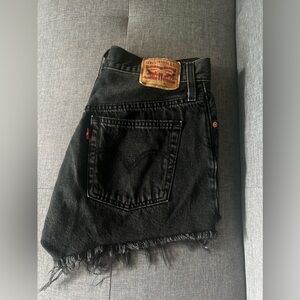 501 Denim Levi Shorts